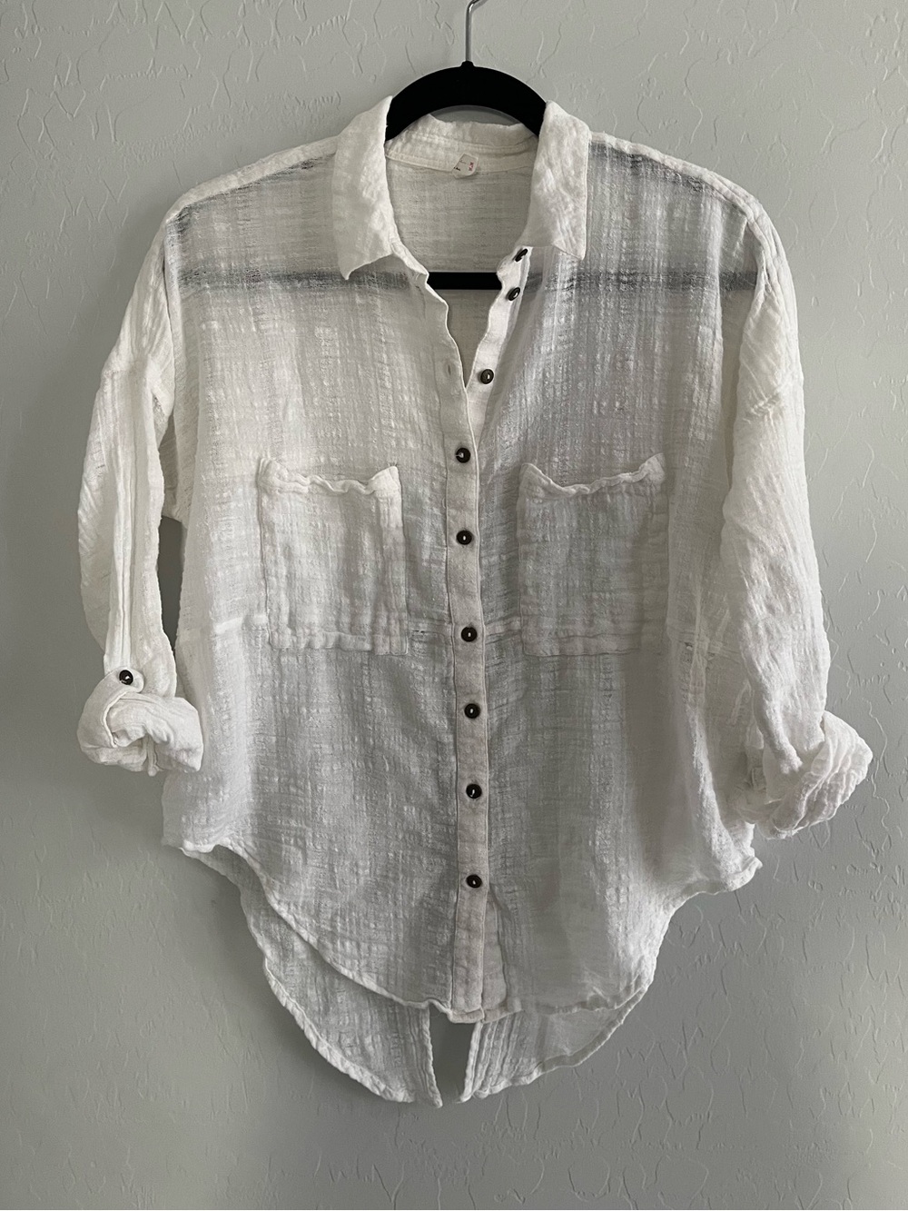 Free People Lightweight button-down